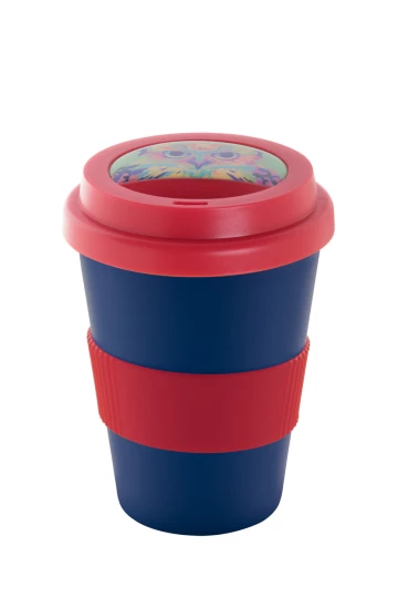 CreaCup Mini personalizowany kubek termiczny - czerwony (AP892007-05_C)