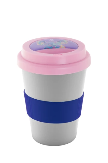 CreaCup Mini personalizowany kubek termiczny - niebieski (AP892007-06_C)