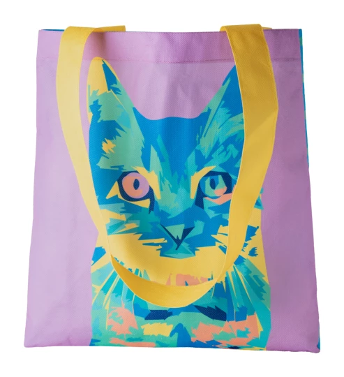 SuboShop A torba z włókniny własnego projektu - biały (AP718212)