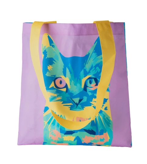 SuboShop A torba z włókniny własnego projektu - biały (AP718212)