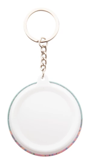 KeyBadge Mini pin brelok - biały (AP718216)