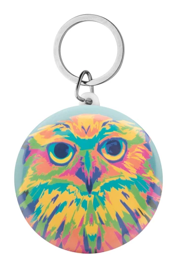 KeyBadge Maxi pin brelok - biały (AP718218)
