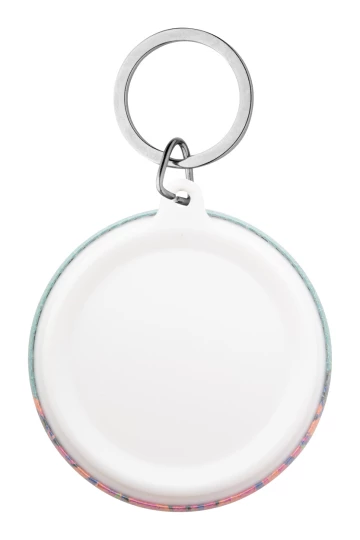 KeyBadge Maxi pin brelok - biały (AP718218)