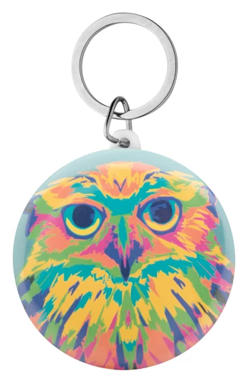 KeyBadge Maxi pin brelok - biały (AP718218)