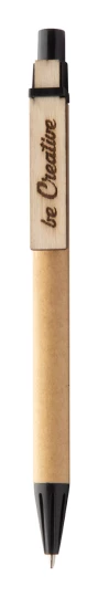 CreaClip Eco długopis - czarny (AP718189-10)