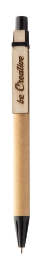CreaClip Eco długopis - czarny (AP718189-10)