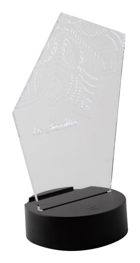Ledify trofeum z podświetleniem LED - transparentny (AP718195-A)