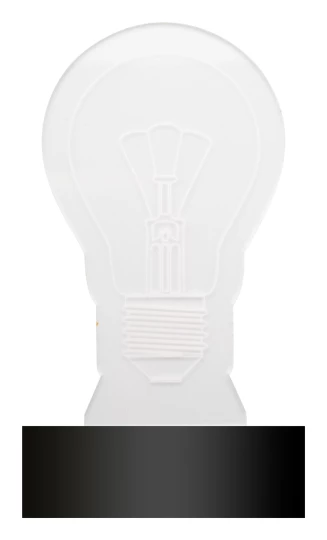 Ledify trofeum z podświetleniem LED - transparentny (AP718195-B)