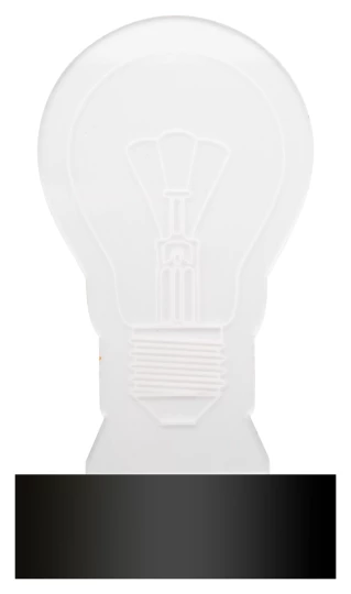 Ledify trofeum z podświetleniem LED - transparentny (AP718195-B)
