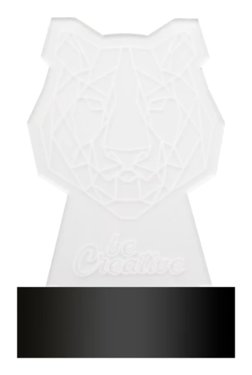 Ledify trofeum z podświetleniem LED - transparentny (AP718195-E)