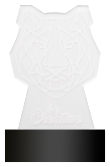 Ledify trofeum z podświetleniem LED - transparentny (AP718195-E)
