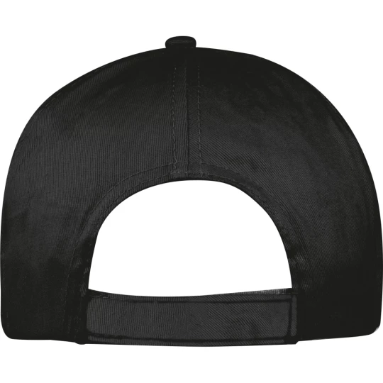 Czapka z daszkiem 5 paneli - czarny - (GM-52466-03)