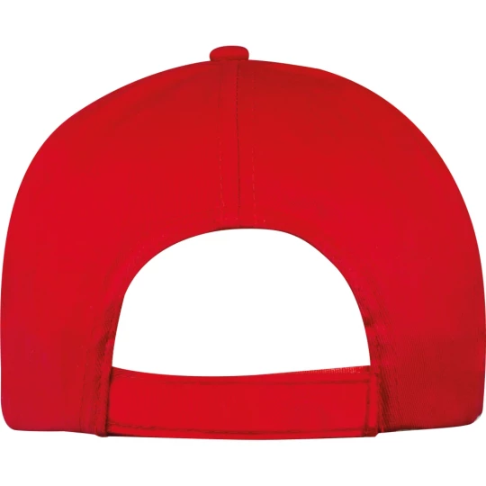 Czapka z daszkiem 5 paneli - czerwony - (GM-52466-05)
