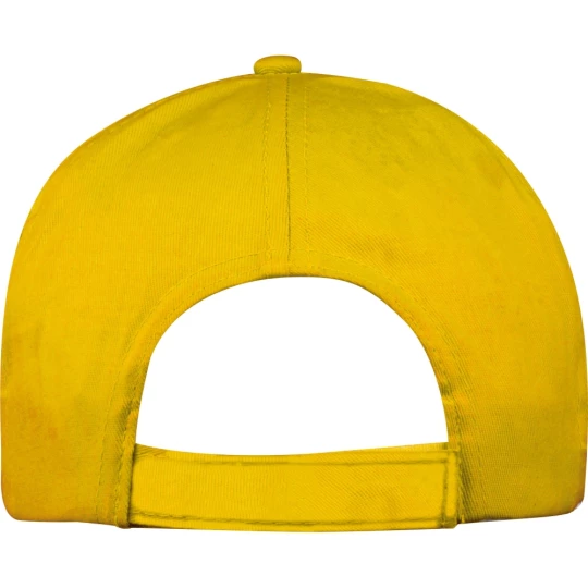 Czapka z daszkiem 5 paneli - żółty - (GM-52466-08)