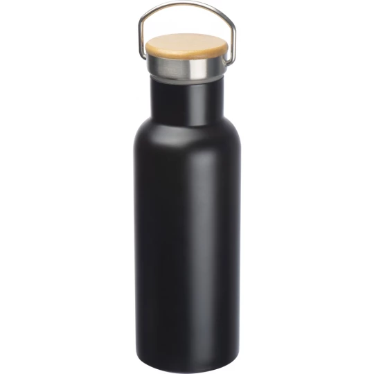 Butelka termiczna 500 ml - czarny - (GM-60983-03)