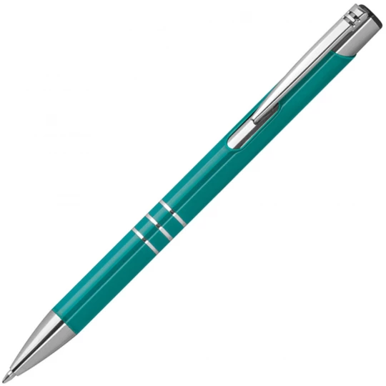 Długopis metalowy - turkusowy - (GM-13639-14)