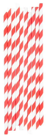 StriStraw słomka / zestaw słomek - czerwony (AP800428-05)