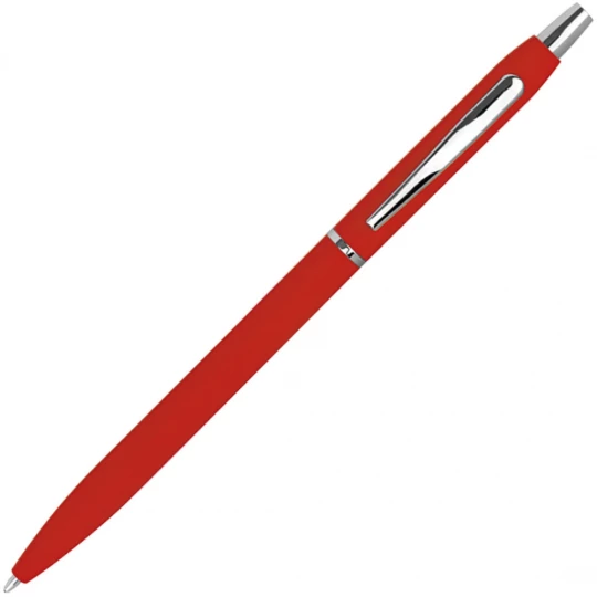 Długopis gumowany - czerwony - (GM-11747-05)