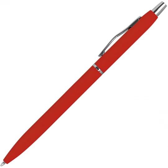 Długopis gumowany - czerwony - (GM-11747-05)