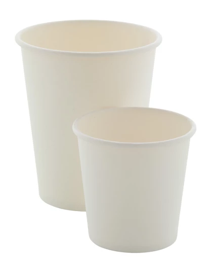 Papcap S kubek papierowy, 120 ml - biały (AP808906-01)
