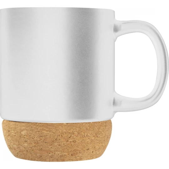 Kubek ceramiczny 350 ml - biały - (GM-82418-06)