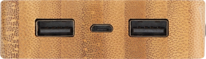 Power bank 8000 mAh solarny - beżowy - (GM-32563-13)