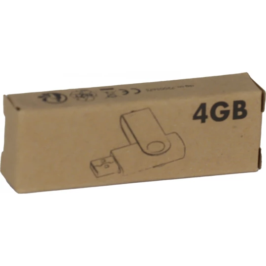 Pendrive drewniany 4GB - brązowy - (GM-20877-01)