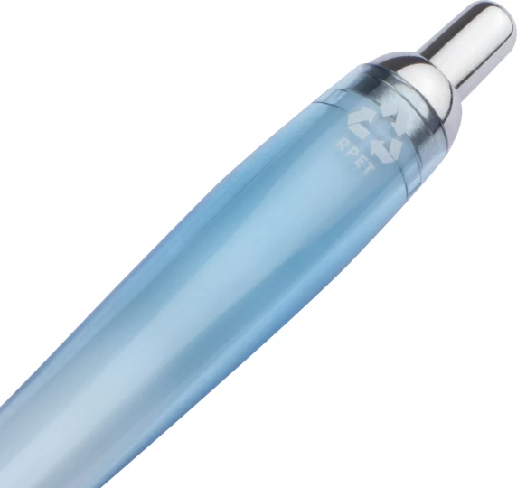 Długopis plastikowy z rPET - jasnoniebieski - (GM-12552-24)