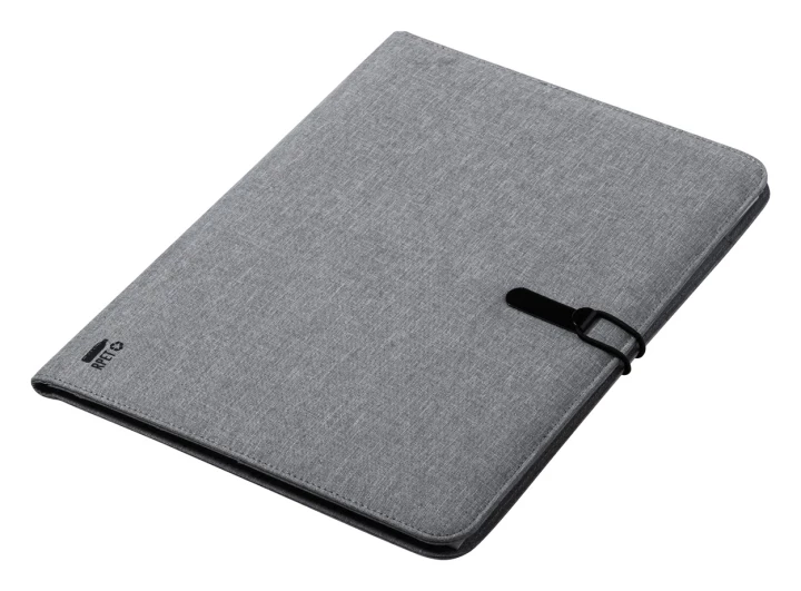 Sorgax folder z RPET - popielaty (AP721881-77)