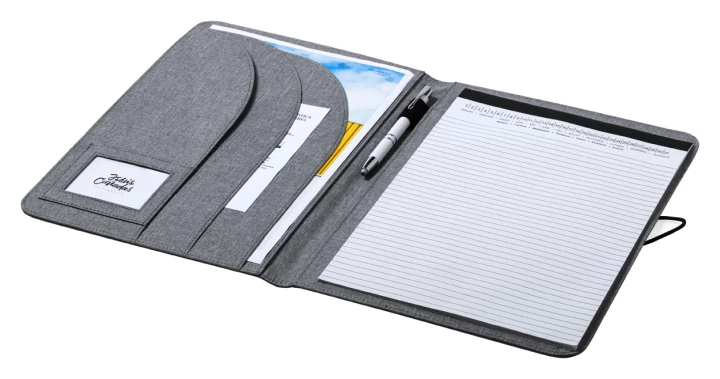 Sorgax folder z RPET - popielaty (AP721881-77)