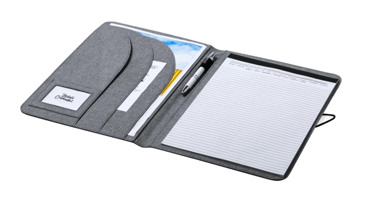Sorgax folder z RPET - popielaty (AP721881-77)