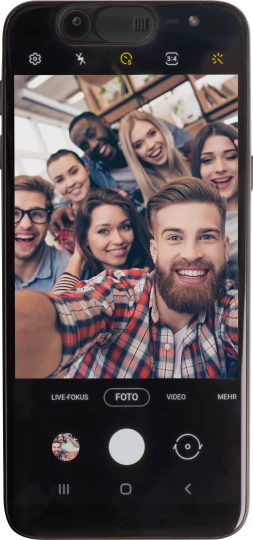 Zaślepka na kamerę w telefonie - czarny - (GM-22534-03)