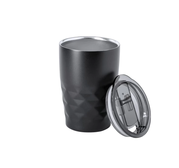 Blur kubek termiczny z miedz - czarny (AP721953-10)