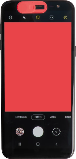 Zaślepka na kamerę w telefonie - czerwony - (GM-22534-05)