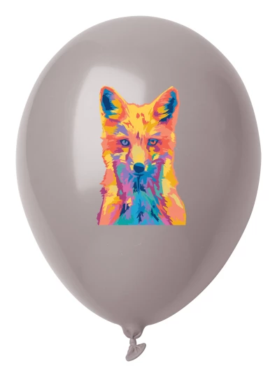CreaBalloon Pastel balon, pastelowe kolory - jasno szary (AP718093-78)