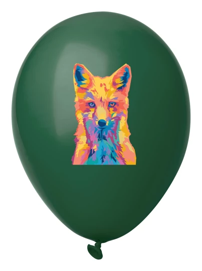 CreaBalloon Pastel balon, pastelowe kolory - ciemno zielony (AP718093-07A)
