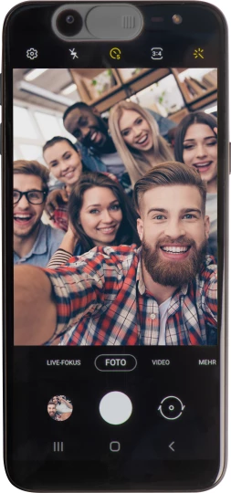 Zaślepka na kamerę w telefonie - szary - (GM-22534-07)