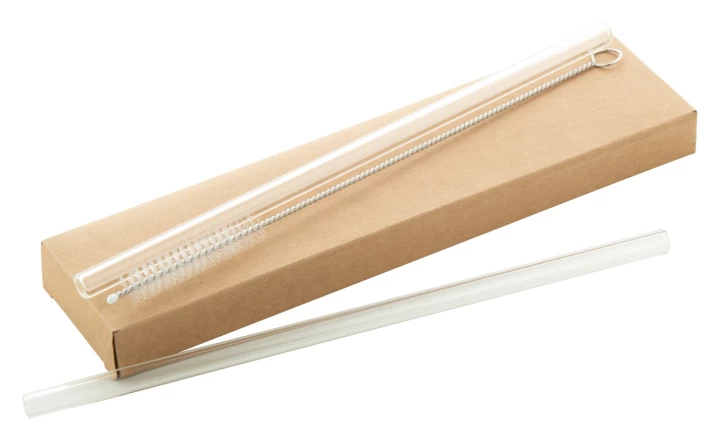 GlasSip słomka/zestaw słomek - transparentny (AP800435)
