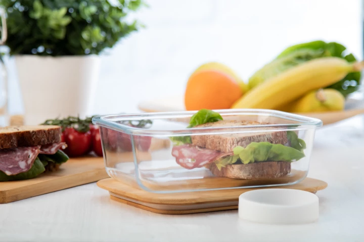 Vittata pudełko szklane na lunch/lunch box - naturalny (AP800440)