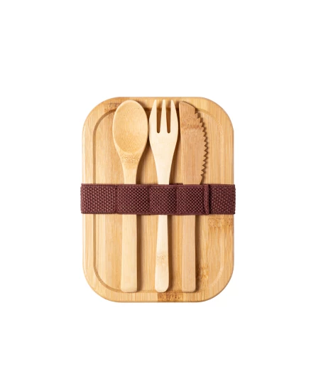 Bejar pudełko na lunch szklane/lunch box - naturalny (AP721954)