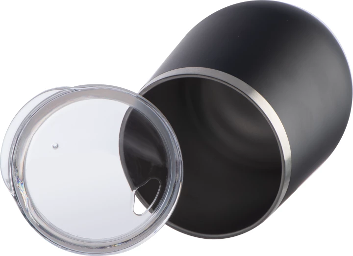 Kubek termiczny 380 ml - czarny - (GM-62522-03)