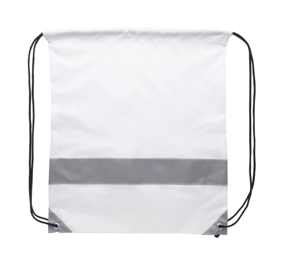 CreaDraw Reflect personalizowany odblaskowy worek ze sznurkami - srebrny (AP716417-10)