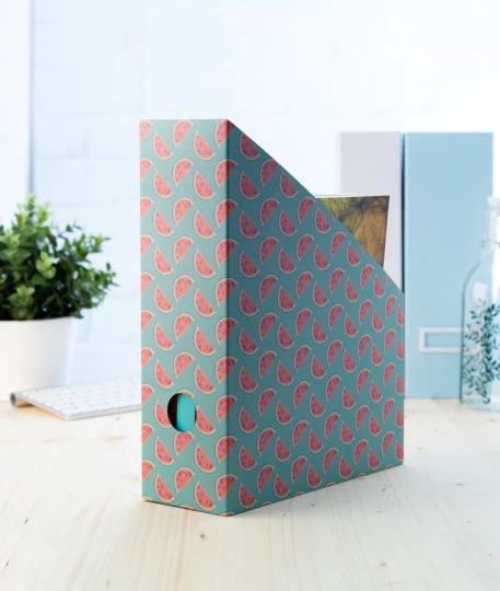 CreaFile personalizowany organizer na biurko - biały (AP716451)