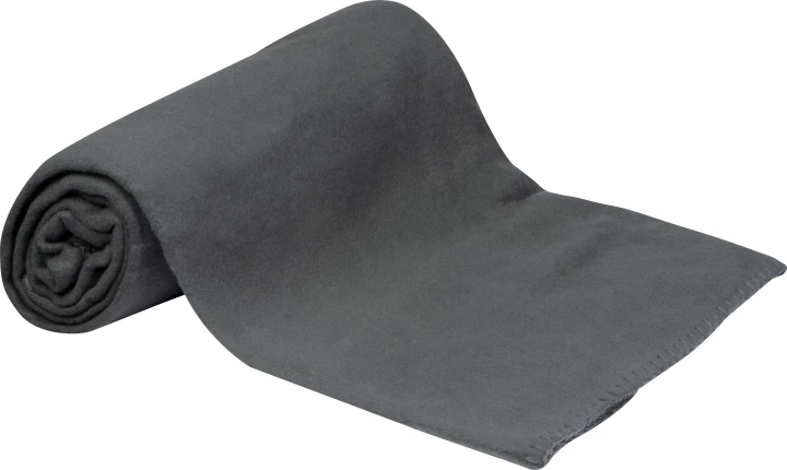 Koc polarowy z rPET - ciemnoszary - (GM-62570-77)