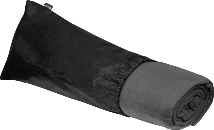 Koc polarowy z rPET - ciemnoszary - (GM-62570-77)