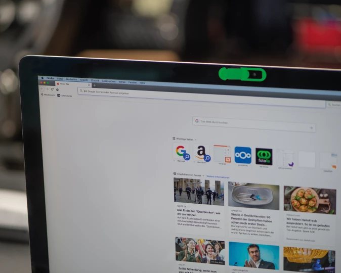 Zaślepka na kamerę w laptopie - zielony - (GM-22533-09)