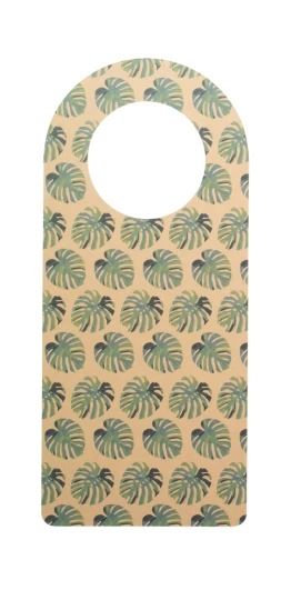 Disturb Eco personalizowana zawieszka na drzwi - naturalny (AP716431)