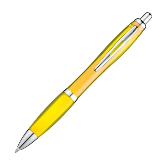 Długopis plastikowy - żółty - (GM-11682-08)