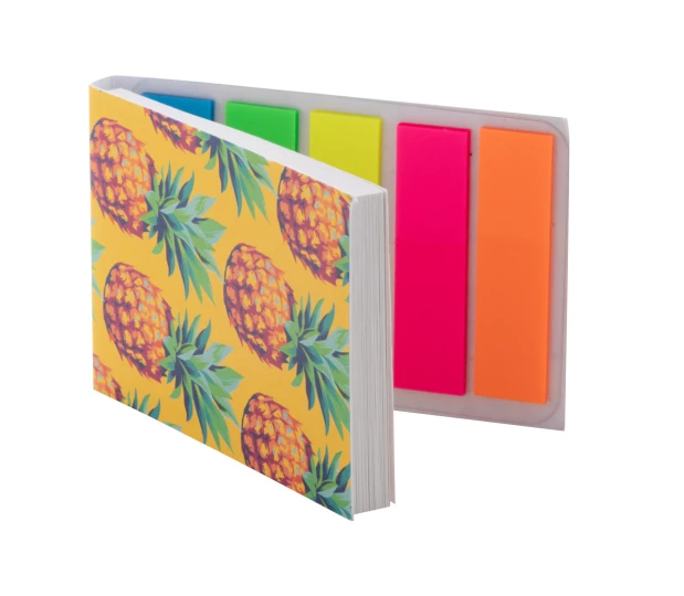 CreaStick Combo B personalizowany samoprzylepny notatnik - biały (AP716539)