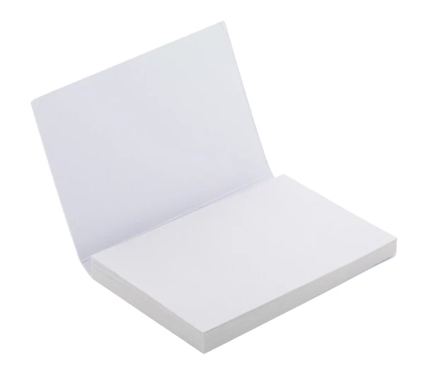 CreaStick Note S personalizowany samoprzylepny notatnik - biały (AP716542)